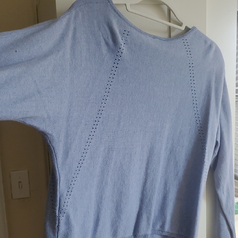 Light Blue Knit Sweater - Picture 5 of 6